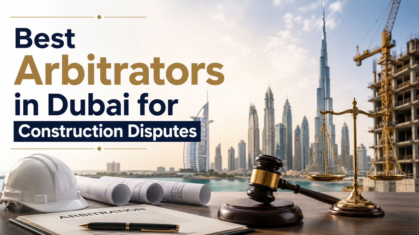 Best Arbitrators in Dubai for Construction Disputes: How to Choose the Right Decision-Maker