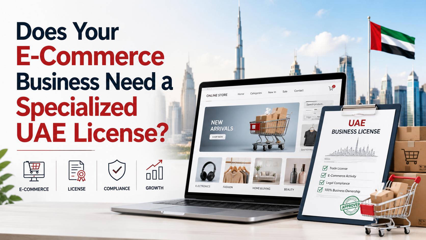 Does Your E-Commerce Business Need a Specialized UAE License? Complete UAE Licensing Guide